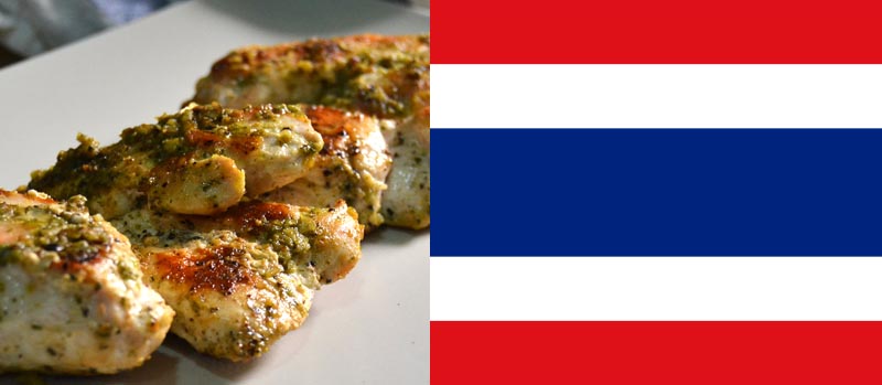 Pollastre al curry i chile